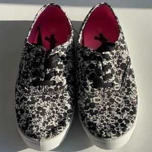 Disney Mickey Mouse All Over Tennis Shoes Sneakers Womens Size 9